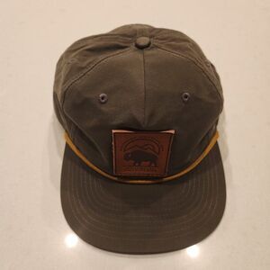 Whitefish Outfitters snapback hat.